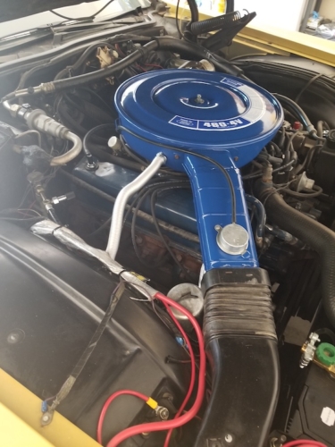 Powder Coated Lincoln MKIV Air Cleaner